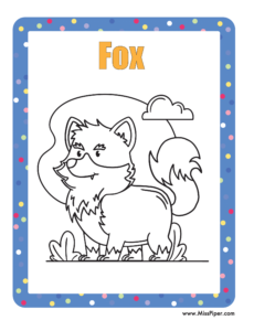 Color the Animals: A Fun Kids Activity Book with Free Printables