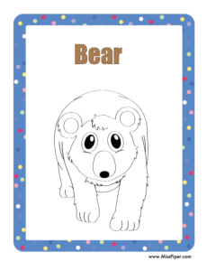 Color the Animals: A Fun Kids Activity Book with Free Printables