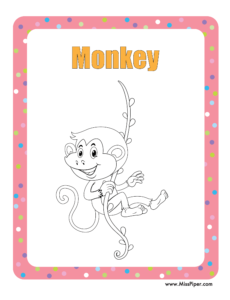 Color the Animals: A Fun Kids Activity Book with Free Printables