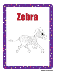 Color the Animals: A Fun Kids Activity Book with Free Printables