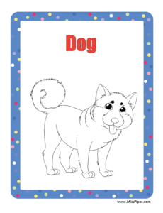 Color the Animals: A Fun Kids Activity Book with Free Printables