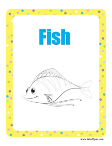 Color the Animals: A Fun Kids Activity Book with Free Printables