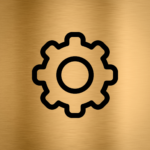 100+ Free Gold Foil Aesthetic App Icons - App Icons Aesthetic - MissPiper.com