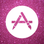 100+ Free Pink Glitter Aesthetic App Icons - MissPiper.com - App Icons Aesthetic