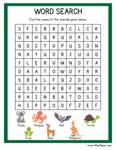 Fun Animal Activities for Kids - Free Printables Explore the Animal Kingdom with Exciting Activities Kids are naturally curious about animals. This Animal Activities Blog is designed to provide a variety of fun and educational activities that will engage children and teach them about the fascinating world of animals. From coloring and puzzles to educational games, these activities are perfect for home or classroom use. The activities include free printables to make learning about animals both easy and enjoyable.