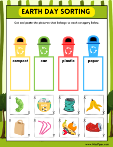 Happy Earth Day Activity Book for Kids - Free Printables