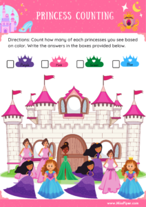 Princess Activities for Kids: Free Printable Kids Activity Books