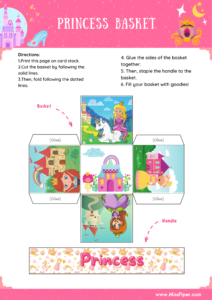 Princess Activities for Kids: Free Printable Kids Activity Books