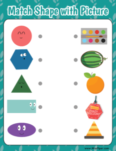 Shape Activities: Free Printables Kids Activity Book