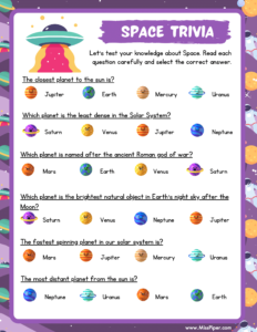 Space Activities Activity Book for Kids - Free Printables Explore the Universe with Fun Space Activities Space is full of wonders that captivate the imagination of kids. With this Space Activities Activity Book, children can embark on a journey through the stars. This kids activity book is filled with exciting activities that are both fun and educational.