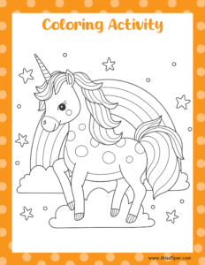 Magical Unicorn Activities for Kids: Free Printable Kids Activity Books