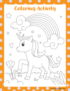 Magical Unicorn Activities for Kids: Free Printable Kids Activity Books