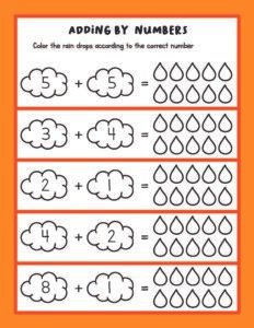 Addition 07 - Free Printable worksheets