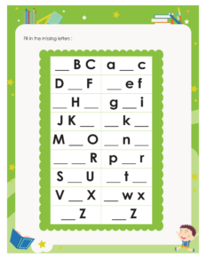 Alphabet Activities Worksheets - Free Printables (13)