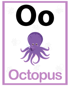 Alphabet Identification Worksheets - Free Printables - O for Octopus