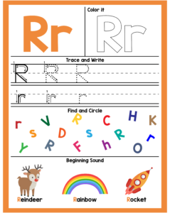 Alphabet R Worksheets - Free Printables -18