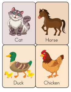 Animal Flashcards - Free Printable worksheets for kids 04