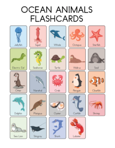 Animal Flashcards - Free Printable worksheets for kids 13