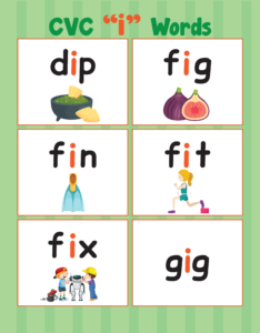 CVC Words Worksheets (16)