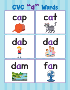 CVC Words Worksheets (2)