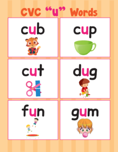 CVC Words Worksheets (28)