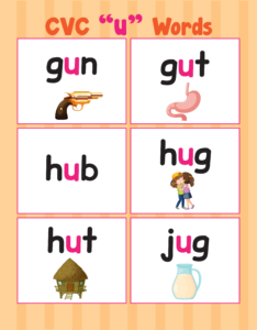 CVC Words Worksheets (29)