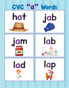 CVC Words Worksheets (4)