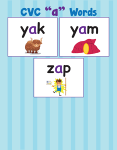 CVC Words Worksheets (9)