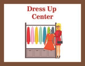 Dress Up center - Center Signs Free Printable 14