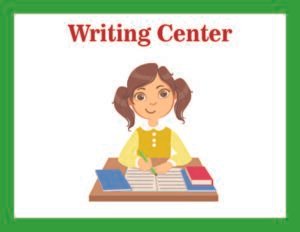 Writing Center Signs Free Printable 46