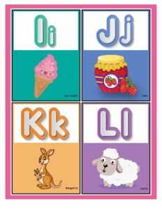 Classroom Alphabets Flash Cards Free Printable 30