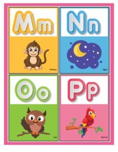 Classroom Alphabets Flash Cards Free Printable 31