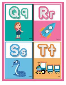 Classroom Alphabets Flash Cards Free Printable 32