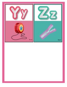 Classroom Alphabets Flash Cards Free Printable 34