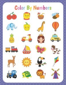 Color by Numbers 02 - Free Printable worksheets