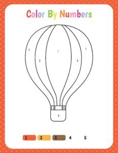 Color by Numbers 10 - Free Printable worksheets