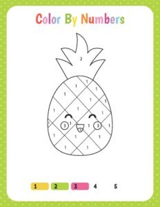 Color by Numbers 11 - Free Printable worksheets