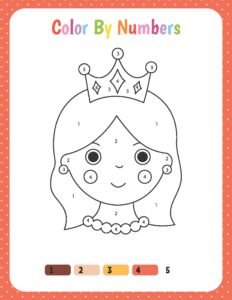 Color by Numbers 13 - Free Printable worksheets