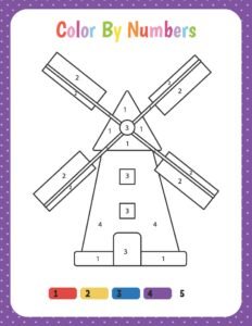 Color by Numbers 26 - Free Printable worksheets