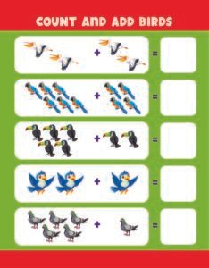 Count and Add 10- Free Printable worksheets