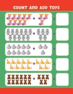 Count and Add 25- Free Printable worksheets