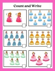 Count and Write_Page_09- Free Printable worksheets