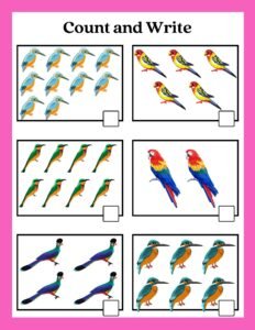 Count and Write_Page_11- Free Printable worksheets
