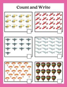 Count and Write_Page_14- Free Printable worksheets