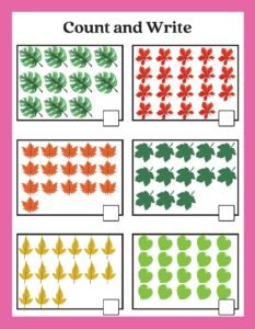 Count and Write_Page_17- Free Printable worksheets