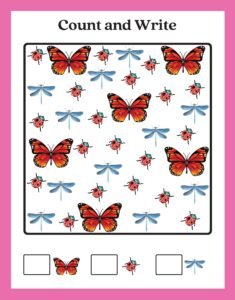 Count and Write_Page_25- Free Printable worksheets