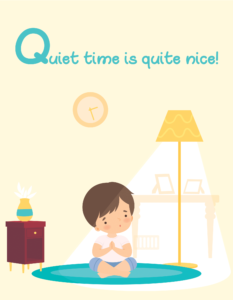 Cute Phrases A-Z-18- Free Printable story book for kids