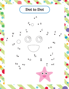 Dot to Dot Worksheets - Free Printables (12) star