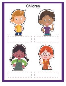 Finger Puppets-13- Free Printable worksheets for kids