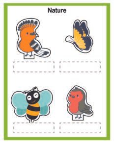 Finger Puppets-16- Free Printable worksheets for kids